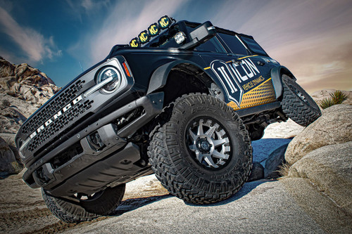 ICON 21-23 Bronco (Excl Sasquatch) 3-4in List Stage 5 Suspension System - Tubular - K40005T Photo - lifestyle view