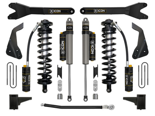 ICON 08-10 Ford F250/F350 4-5.5in Stage 4 Coilover Conversion System w/ Radius Arms - K63124R Photo - Primary