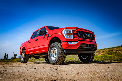 ICON 21-24 Ford F150 4WD 3.5-4.5in Stage 4 Suspension System - Tubular CDCV - K93144T Photo - lifestyle view
