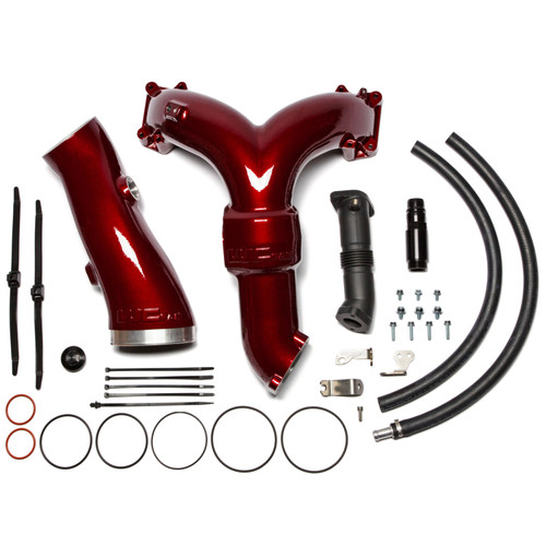 Wehrli 20-26 Power Stroke 6.7L High Flow Y-Bridge Kit - Bengal Silver - WCF100139-BS Photo - Primary