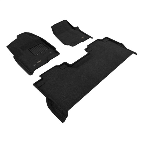 3D MAXpider 17-26 Ford F-250/F-350/F-450 Crew Cab Elegant Black Full Set - L1FR16104709 Photo - Primary