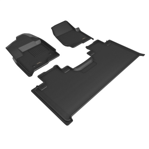 3D MAXpider 17-26 Ford F-250/F-350/F-450 Supercab Kagu Black Full Set - L1FR17501509 Photo - Primary