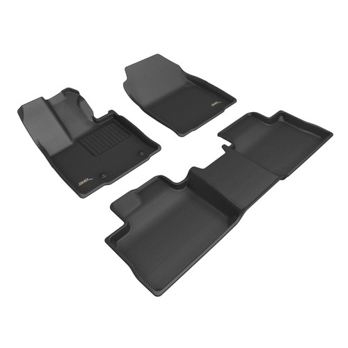 3D MAXpider 2026+ Toyota RAV4 Hybrid Kagu 1st & 2nd Row Floormat - Black - L1TY35201509 Photo - Primary