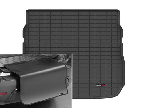WeatherTech 2027 Infiniti QX65 Cargo Liner w/ Bumper Protector - Black - 401935SK Photo - Primary