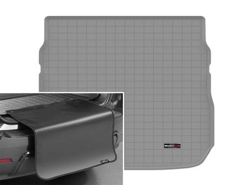 WeatherTech 2027 Infiniti QX65 Cargo Liner w/ Bumper Protector - Grey - 421935SK Photo - Primary
