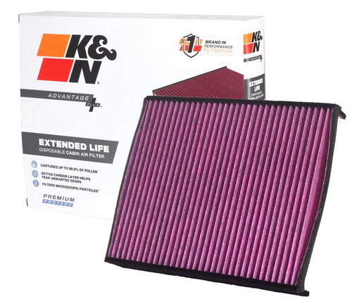 K&N Disposable Cabin Air Filter Advantage Plus 13-23 Ford Transit Con - DVF5012 Photo - out of package
