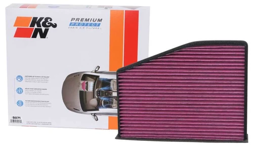 K&N Disposable Cabin Air Filter Advantage Plus 05-22 VW Passat - DVF5071 Photo - out of package