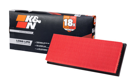 K&N Universal Air Filter 4in Flg 8-1/2in B 5in T 8in H Gen 3 - KNA-2046 Photo - out of package
