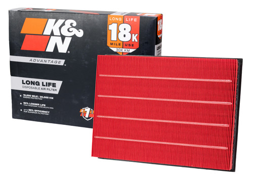 K&N Universal Clamp-On Air Filter 6in Id Flg 7-1/2in Od 12in H - KNA-2391 Photo - out of package