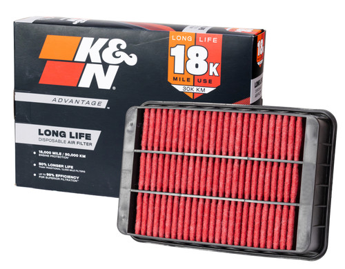 K&N Advantage Air Filter 18K Miles Mitsubishi Outlander V6-3.0L F/I 2007-2013 - KNA-2392 Photo - out of package