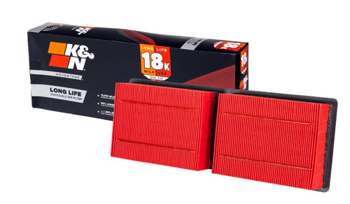 K&N Advantage Air Filter 18K Miles Alfa Romeo Giulia L4-2.0L F/I 2016-2026 - KNA-3071 Photo - out of package