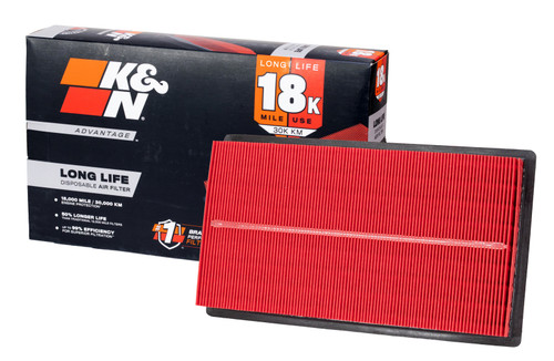 K&N Advantage Air Filter 18K Miles Subaru Brz H4-2.0L F/I 2017-2026 - KNA-5060 Photo - out of package