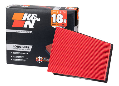 K&N Advantage Air Filter 18K Miles Buick Encore Gx L3-1.2L F/I 2020-2026 - KNA-5107 Photo - out of package