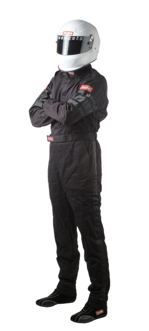 RaceQuip Black SFI-1 1-L Suit - 3XL - 110008RQP Photo - Primary