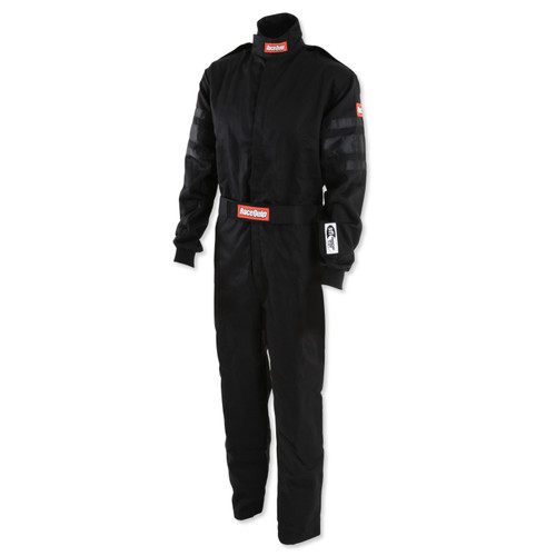 RaceQuip Black SFI-1 1-L Suit - 3XL - 110008RQP Photo - out of package