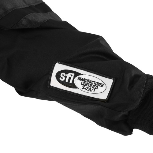 RaceQuip Black SFI-1 1-L Jacket - Small - 111002RQP Photo - out of package