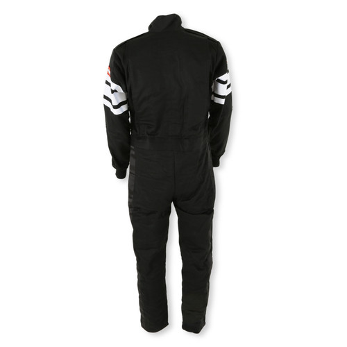 RaceQuip Black SFI-5 Suit - Small - 120002RQP Photo - out of package