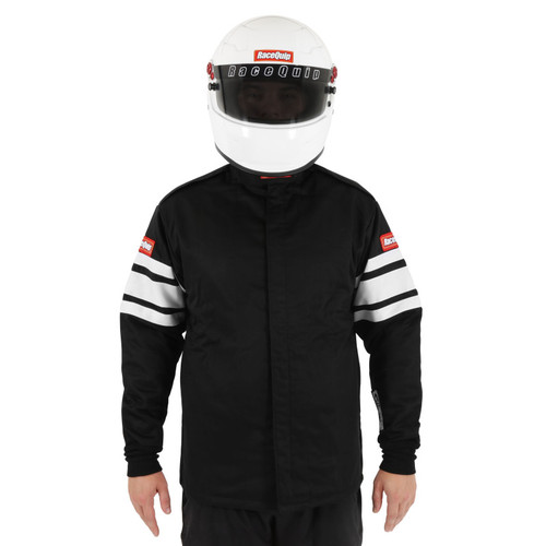 RaceQuip Black SFI-5 Jacket - Large - 121005RQP Photo - out of package