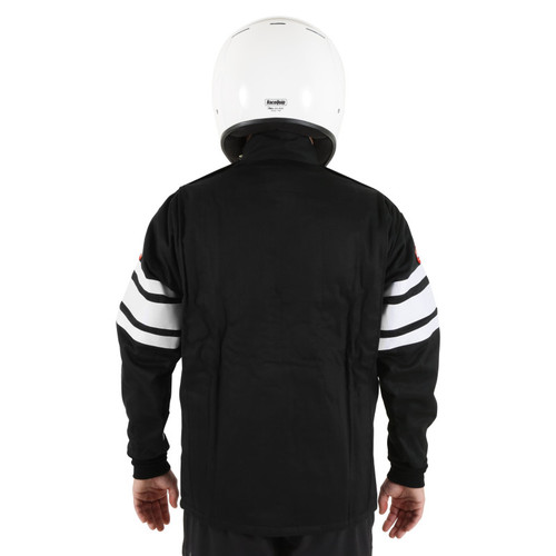 RaceQuip Black SFI-5 Jacket - Large - 121005RQP Photo - out of package