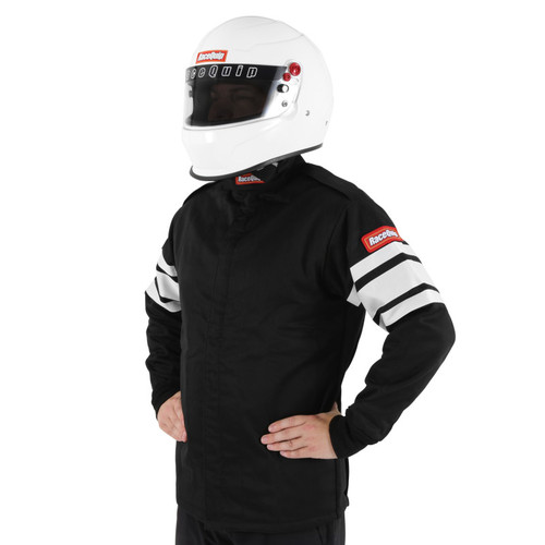 RaceQuip Black SFI-5 Jacket - 4XL - 121009RQP Photo - out of package
