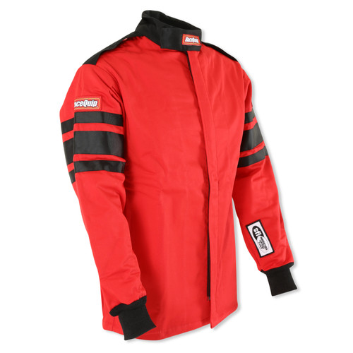 RaceQuip Red SFI-5 Jacket - Large - 121015RQP Photo - out of package