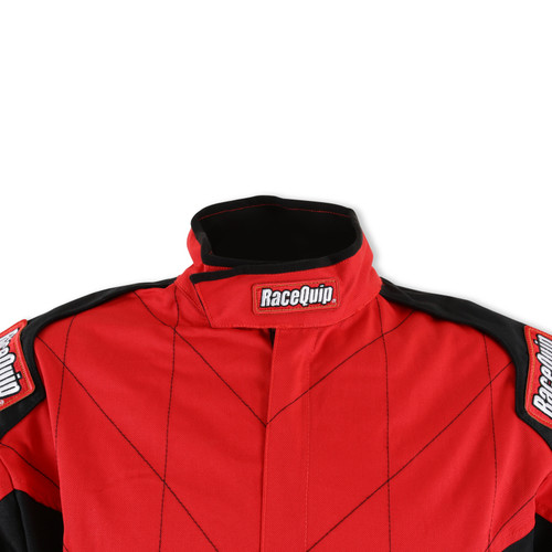 RaceQuip Red Chevron-1 Suit - SFI-1 2XL - 130917RQP Photo - out of package