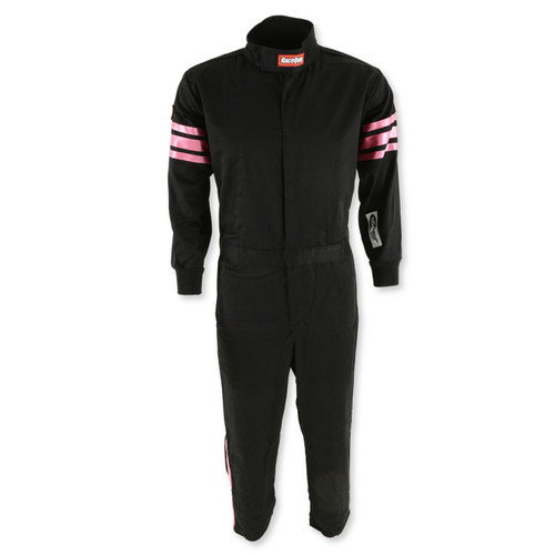 RaceQuip Pink Trim SFI-1 JR. Suit - Kids XXL - 1950897RQP Photo - Primary