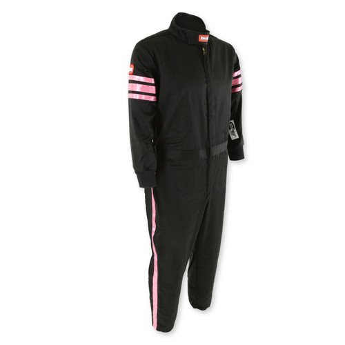 RaceQuip Pink Trim SFI-1 JR. Suit - Kids XXL - 1950897RQP Photo - out of package