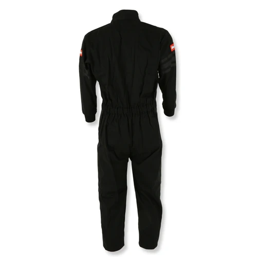 RaceQuip Black Trim SFI-1 JR. Suit - Kids Large - 1959995RQP Photo - out of package