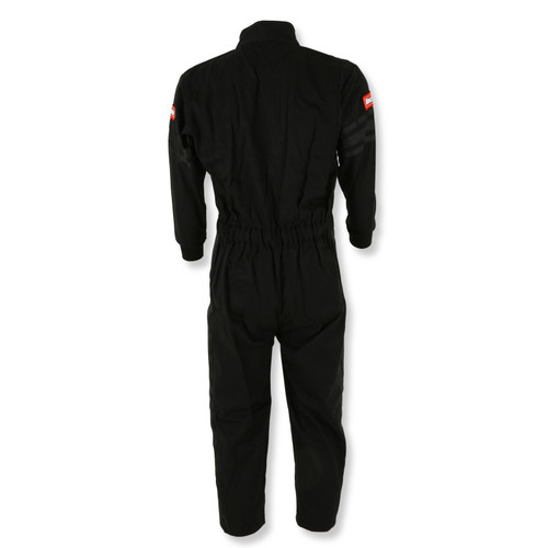 RaceQuip Black Trim SFI-1 JR. Suit - Kids XL - 1959996RQP Photo - out of package