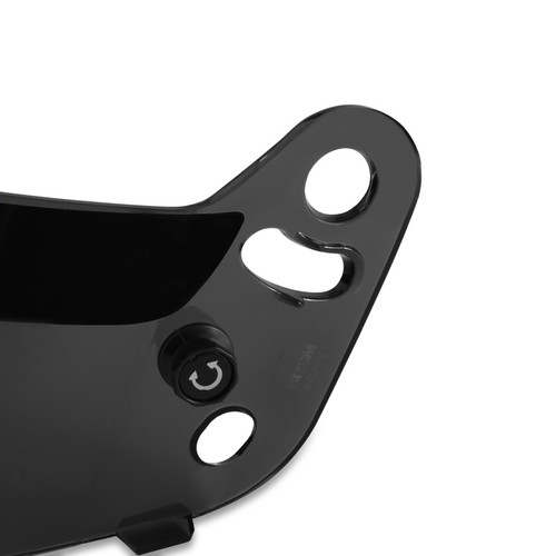 RaceQuip VESTA Series - Dark Smoke Shield - 205004RQP Photo - out of package