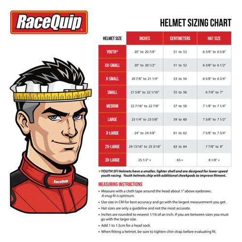 RaceQuip PRO25 SA2025 WH 2XL HELMET - 277117RQP Photo - out of package