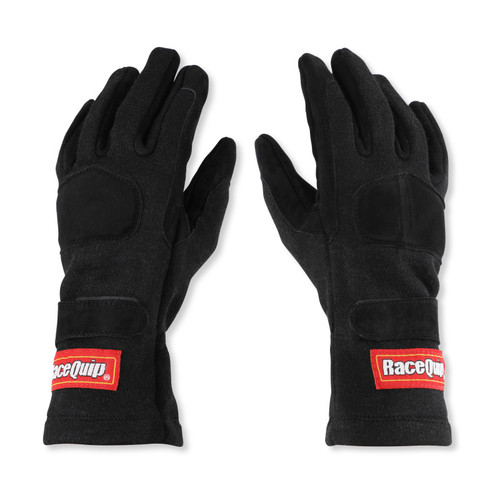 RaceQuip Black 2-Layer SFI-5 Glove - Medium - 355003RQP Photo - out of package