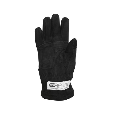 RaceQuip Black 2-Layer SFI-5 Glove Kid - Small K8 - 3550092RQP Photo - out of package