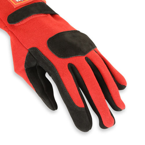 RaceQuip Red 2-Layer SFI-5 Glove - Medium - 355013RQP Photo - out of package