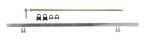 RaceQuip Net Mount Kit Spring Pin 19.5w/ Flat Bar - 700108RQP Photo - Primary