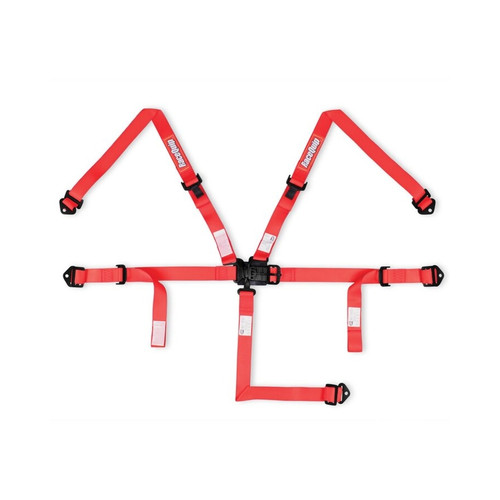 RaceQuip Red JR. L & L 5pt Harness - 709019RQP Photo - Primary