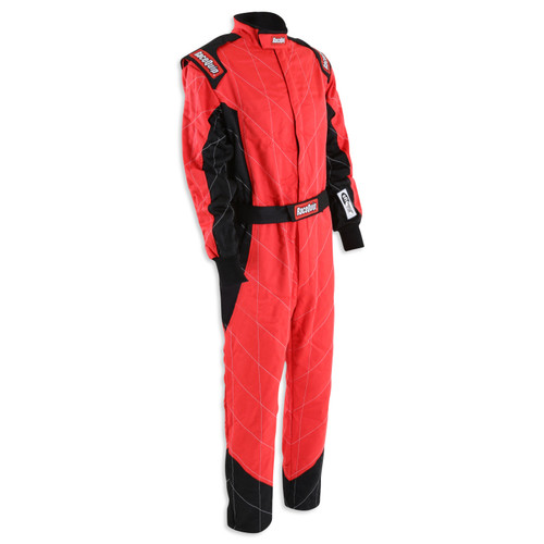 RaceQuip Red Chevron-5 Suit SFI-5 - XLG - 91609169RQP Photo - out of package