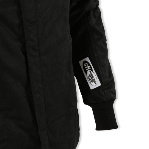 RaceQuip Black Chevron-5 Jacket SFI-5 - Small - 91619029RQP Photo - out of package