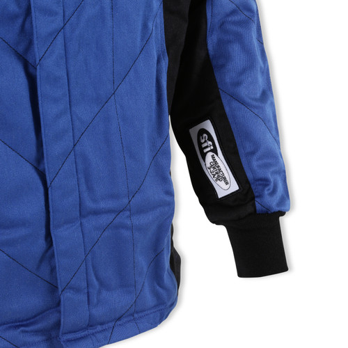 RaceQuip Blue Chevron-5 Jacket SFI-5 - Medium - 91619239RQP Photo - out of package