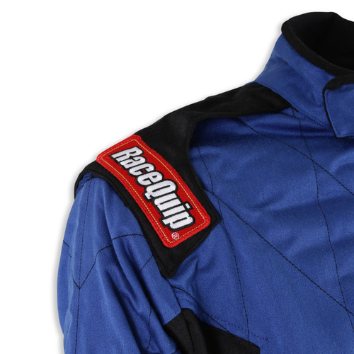 RaceQuip Blue Chevron-5 Jacket SFI-5 - Large - 91619259RQP Photo - out of package