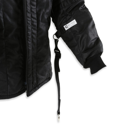 RaceQuip SFI-15 Jacket Black Extra Large - 91919969RQP Photo - out of package