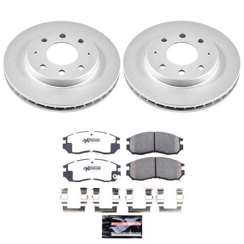 Power Stop 93-95 Eagle Summit Front Z26 Coated Brake Kit - CPK1090-26 User 1