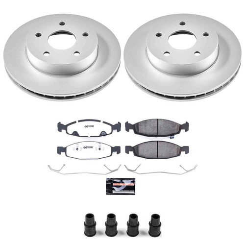 Power Stop 99-02 Jeep Grand Cherokee Front Z26 Coated Brake Kit - CPK2147-26 User 1