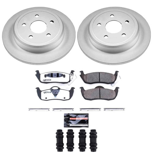 Power Stop 06-10 Jeep Commander Rear Z26 Coated Brake Kit - CPK2221-26 User 1
