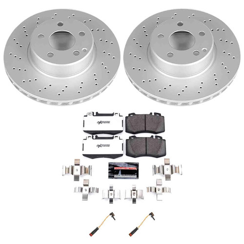 Power Stop 03-06 Mercedes-Benz CL500 Front Z26 Coated Brake Kit - CPK2932-26 User 1