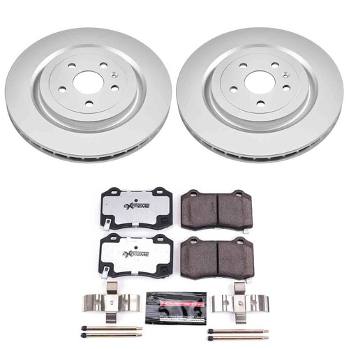 Power Stop 09-19 Cadillac CTS Rear Z26 Coated Brake Kit - CPK3019-26 User 1