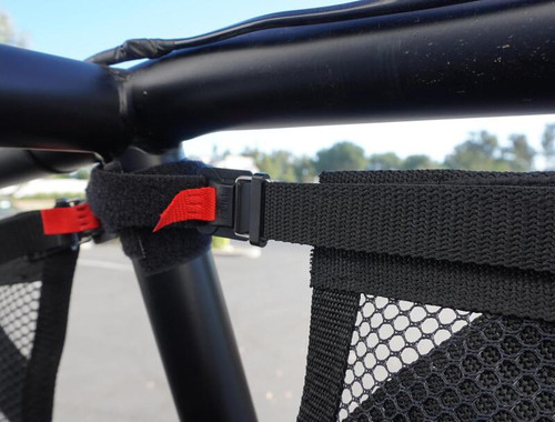 PRP 2024+ Polaris RZR XP 1000 Mesh Window Net Set - Front - W47 Photo - Close Up
