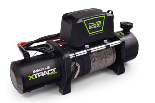DV8 Xtract 9.5k Synthetic Rope Winch - WB95K-SR Photo - out of package