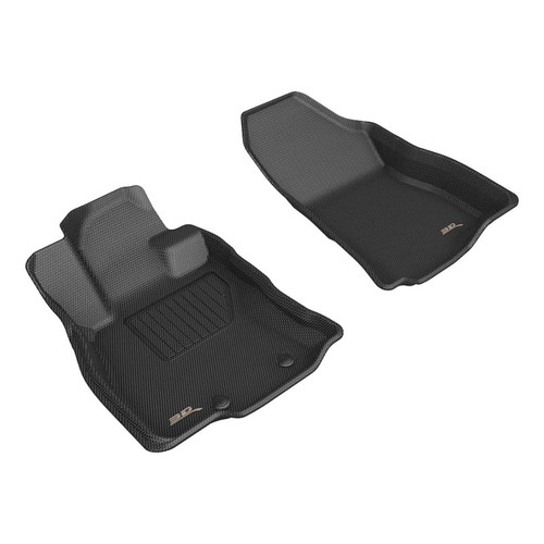 3D MAXpider 25-26 Subaru Forester Kagu 1st Row Floor Mat - Black (2pc) - L1SB04311509 Photo - Primary